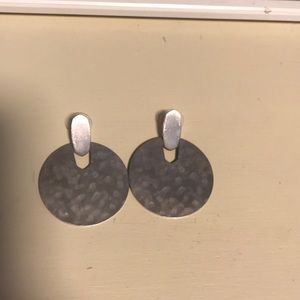Kendra Scott silver earrings